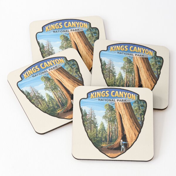 Item preview, Kings Canyon National Park Sticker designed and sold by Gideon Emmerich.