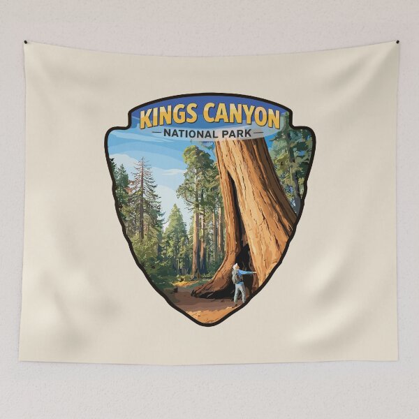 Item preview, Kings Canyon National Park Sticker designed and sold by Gideon Emmerich.