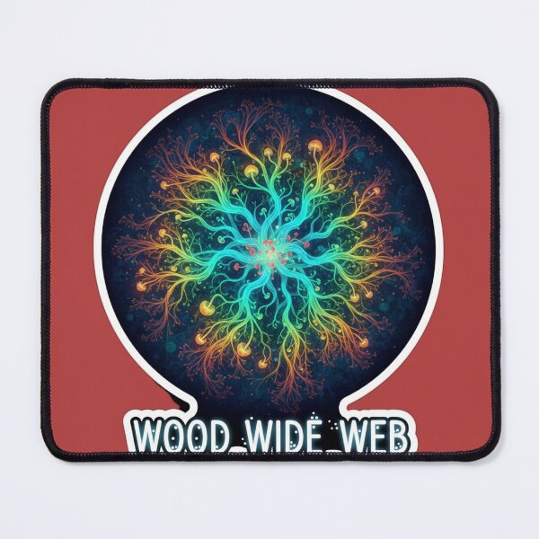Item preview, Glow of the Wood Wide Web - Mycelium Network Mandala designed and sold by SlientOrbit.