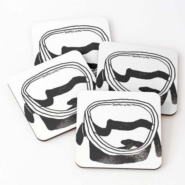 Item preview, Tempered Glass Face Mask designed and sold by TheBriBriFiles.