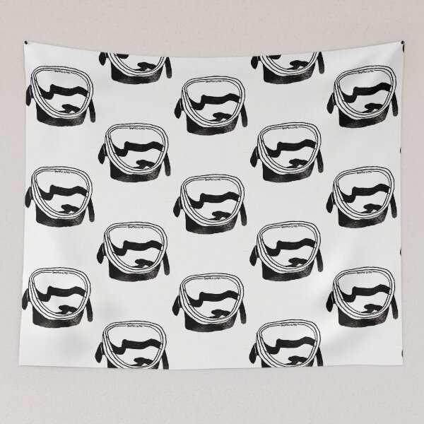 Item preview, Tempered Glass Face Mask designed and sold by TheBriBriFiles.