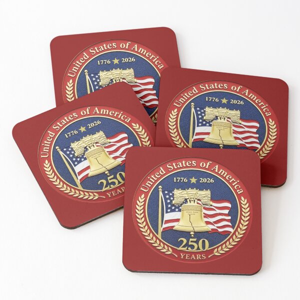 Item preview, 250 Years of America; 4th July; USA; designed and sold by StickerApe.