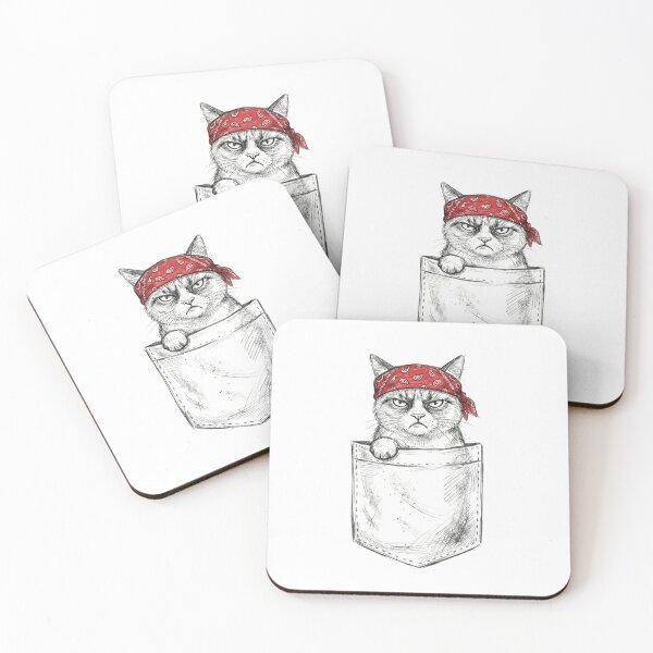 Item preview, Grumpy Barn Cat in Pocket | The Ranch Boss T-Shirt | Funny Western Kitty & Farm Life Gift designed and sold by Western Wear Art.