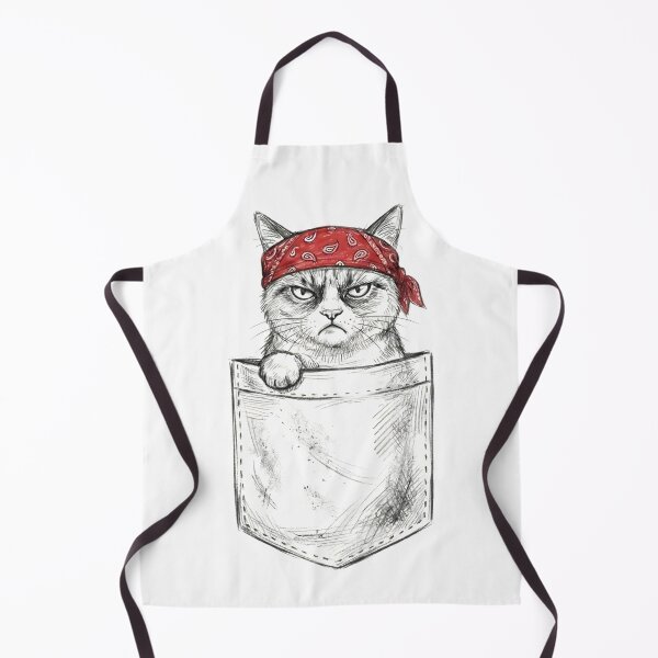 Item preview, Grumpy Barn Cat in Pocket | The Ranch Boss T-Shirt | Funny Western Kitty & Farm Life Gift designed and sold by Western Wear Art.