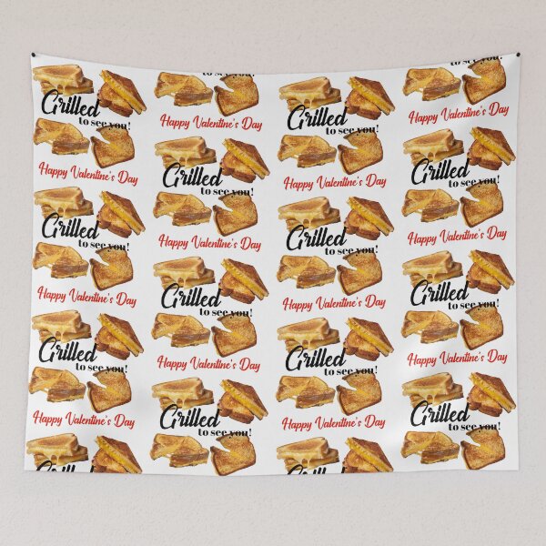 Item preview, Happy Valentine's Day - Grilled Cheese to see you designed and sold by WigOutlet.