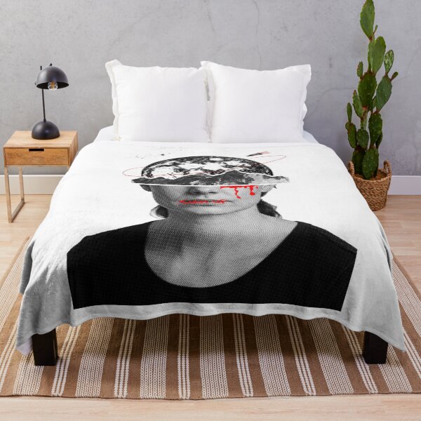 Item preview, LEAVE! A surrealistic print about traveling (black) designed and sold by MB-Graphix.