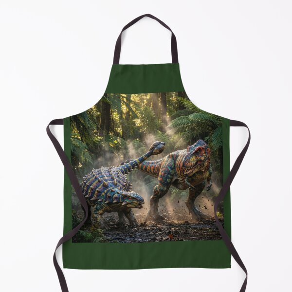 Item preview, Ankylosaurus Fights Off Tyrannosaurus Rex designed and sold by Tridentulus.