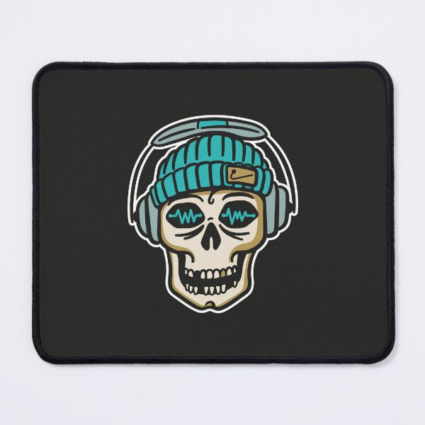 Item preview, "Stimmed Skull" - in Beanie & Headphones – Soundwave Eyes designed and sold by Big-G-Clothing.