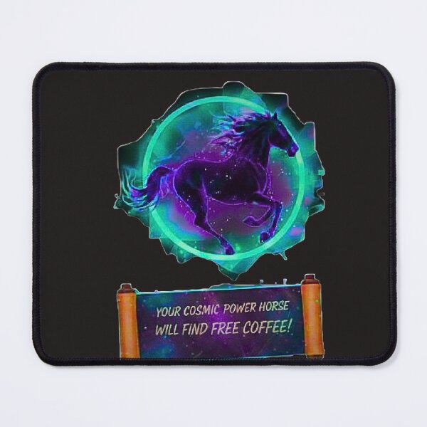 Item preview, Funny Cosmic Horse Coffee Lover Aesthetic designed and sold by ghostinkprint.