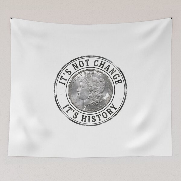 Item preview, Its Not Change Its History Morgan Dollar Numismatics designed and sold by Fenay Designs.