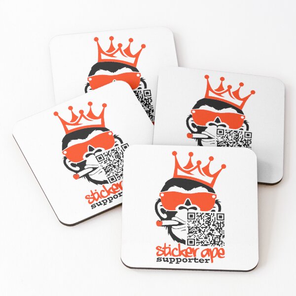 Item preview, Sticker Ape; Supporter; QR;  designed and sold by StickerApe.