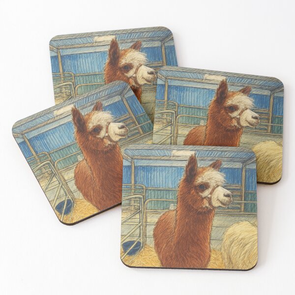 Item preview, Alpaca Sketch Zoo Visit designed and sold by Juzzy72.