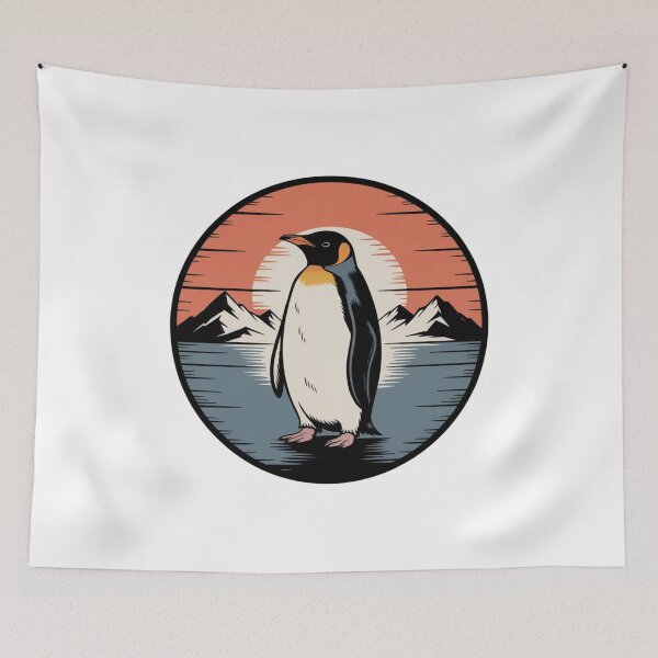 Item preview, Nihilist Penguin,Retro  designed and sold by Meryem Mamouni.