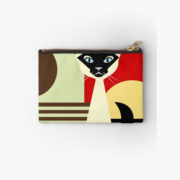 Item preview, Abstract Siamese Cat Illustration With Bold Colors And Geometric Shapes For   Modern Art designed and sold by studioart.