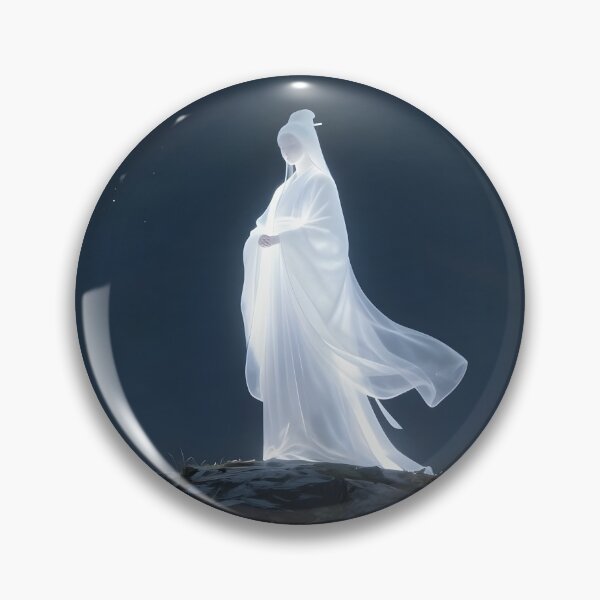 Item preview, Ghost like Deity on a mountain designed and sold by MiaRose85.