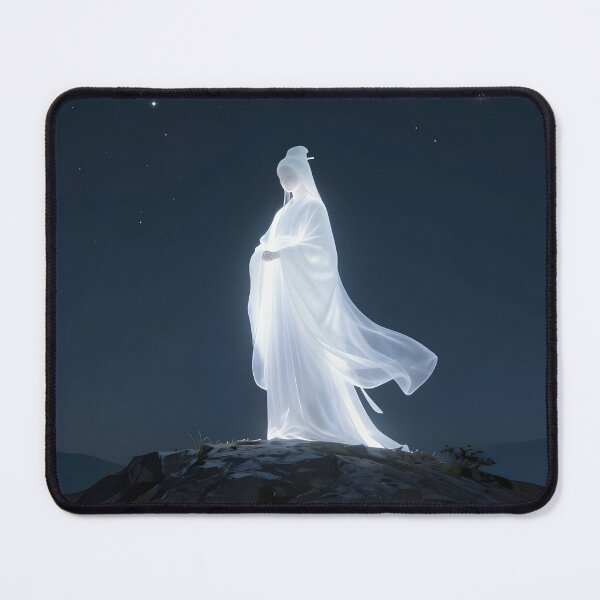 Item preview, Ghost like Deity on a mountain designed and sold by MiaRose85.