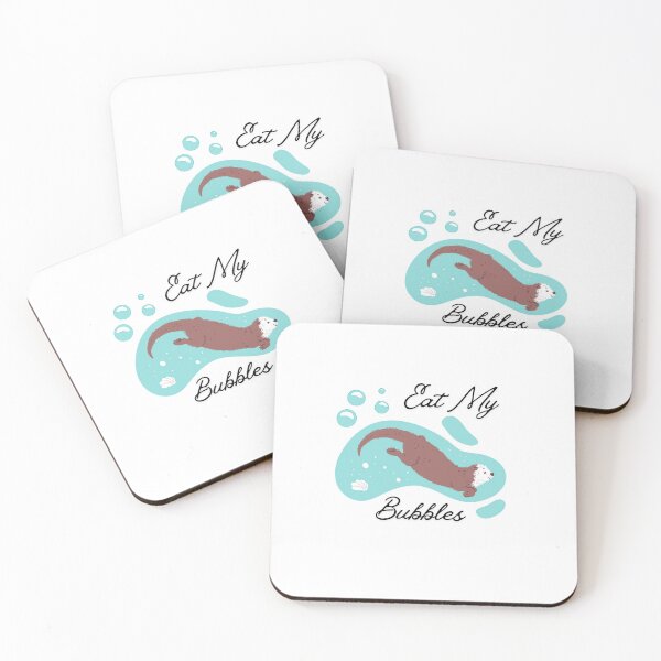 Item preview, Eat My Bubbles Otter designed and sold by ReaganElaineW.