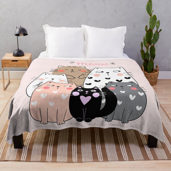 Item preview, Cute Cats Drawn with Love Purr-fect Love: Cute Cat Illustrations designed and sold by AriStyleArt.
