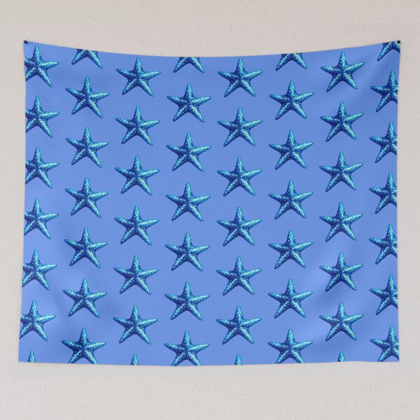 Item preview, Blue Sequin Starfish designed and sold by parisiantoast.