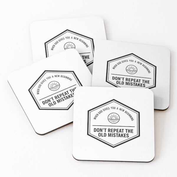 Item preview, New Beginnings Faith Badge - Minimalist Christian Quote designed and sold by Moccroad.
