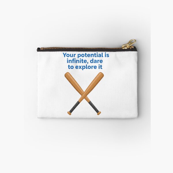 Item preview, Infinite Potential: Crossed Bats Motivational Poster designed and sold by VibranPalette.
