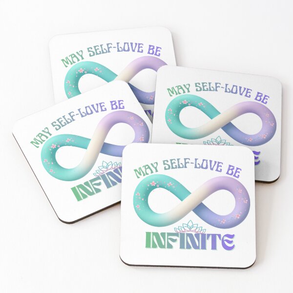 Item preview, Infinite Self-Love – Spiritual Motivational Design designed and sold by ArtMochis.