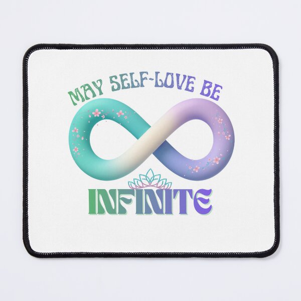Item preview, Infinite Self-Love – Spiritual Motivational Design designed and sold by ArtMochis.
