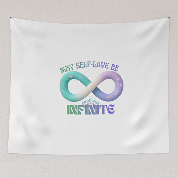 Item preview, Infinite Self-Love – Spiritual Motivational Design designed and sold by ArtMochis.