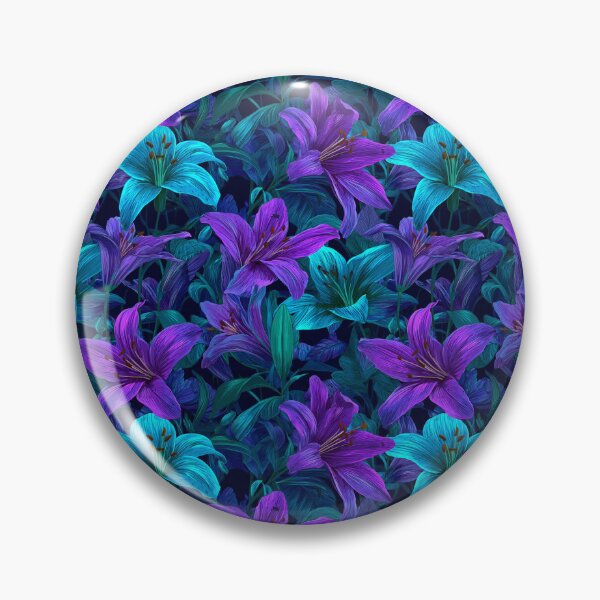 Item preview, Classic Lilies Flower  - Botanical Garden Pattern  - Anniversary Gifts For Her designed and sold by RoyalStarsPatts.