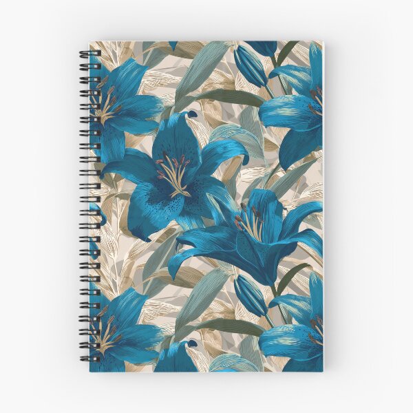 Item preview, Edgy Lilies Flower  - Birthday Flower Pattern  - Anniversary Gifts For Him designed and sold by RoyalStarsPatts.