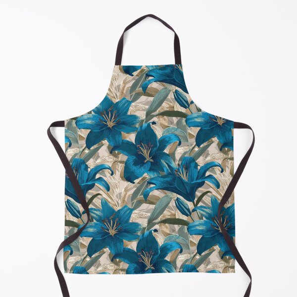 Item preview, Edgy Lilies Flower - Birthday Flower Pattern - Anniversary Gifts For Him designed and sold by RoyalStarsPatts.