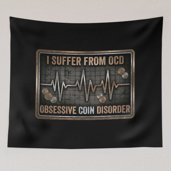 Item preview, I Suffer From OCD Obsessive Coin Disorder Funny designed and sold by Fenay Designs.