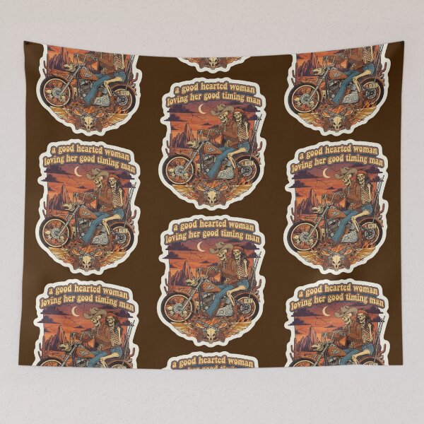 Item preview, Good Hearted Woman Outlaw Biker designed and sold by Saddle Tramp Designs.