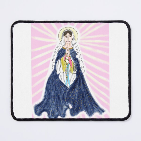 Item preview, Mother Mary of The Rosary designed and sold by illustratively J. artworks.