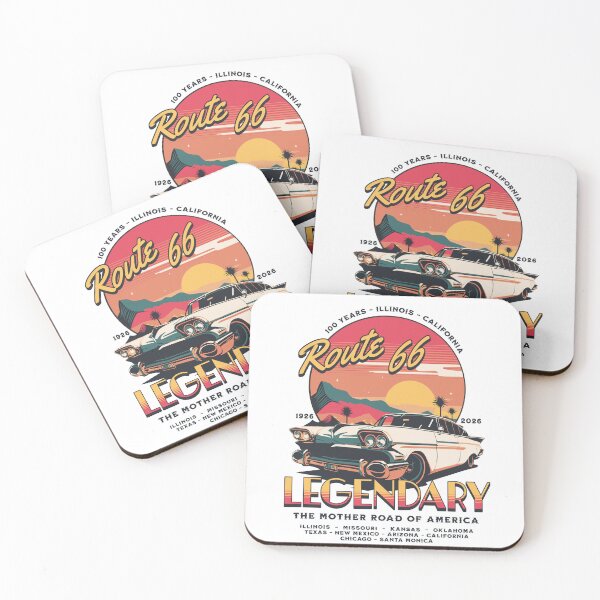 Item preview, Route 66 - 100 Years of Legendary - 1926-2026 - The Mother Road of America - Classic Edition designed and sold by RMD-Design.