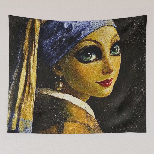 Item preview, Mystic Blue Eyes I - Innocence - Right Profile designed and sold by SoulArtSara.