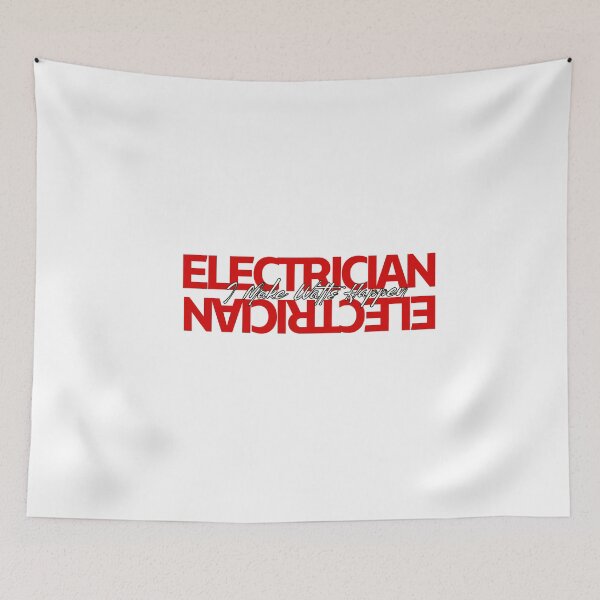 Item preview, Electrician funny work pun fun I make watts happen  designed and sold by wearlaugh.