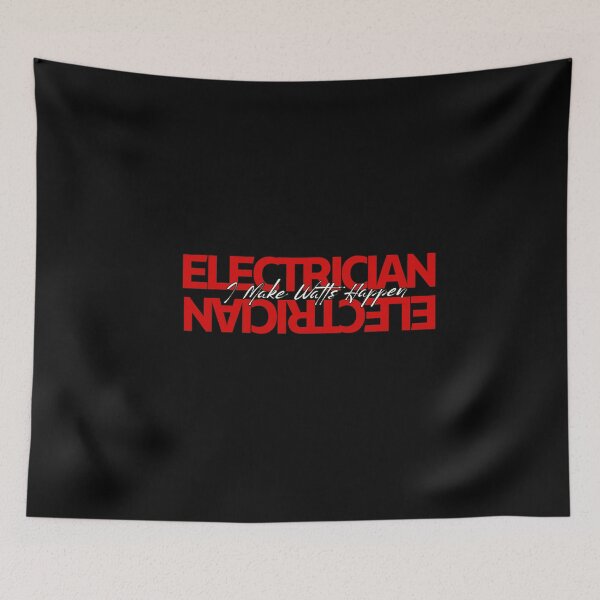 Item preview, Electrician funny work pun fun I make watts happen  designed and sold by wearlaugh.