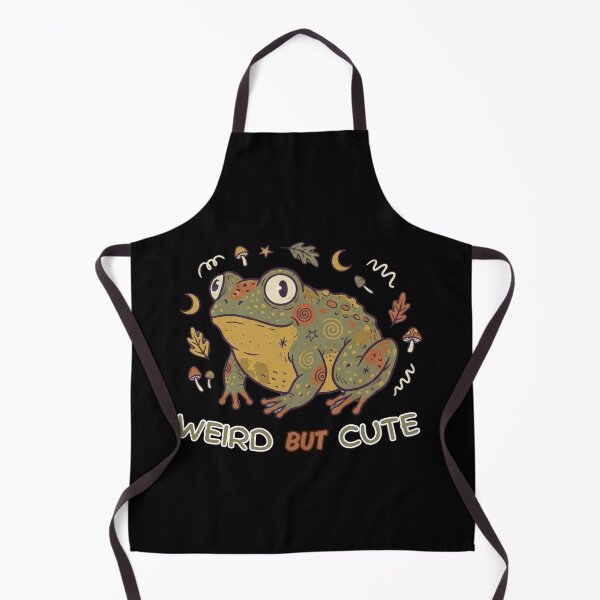 Item preview, Weird But Cute Frog – Quirky Cute Animal Illustration designed and sold by LittleLoopArt.