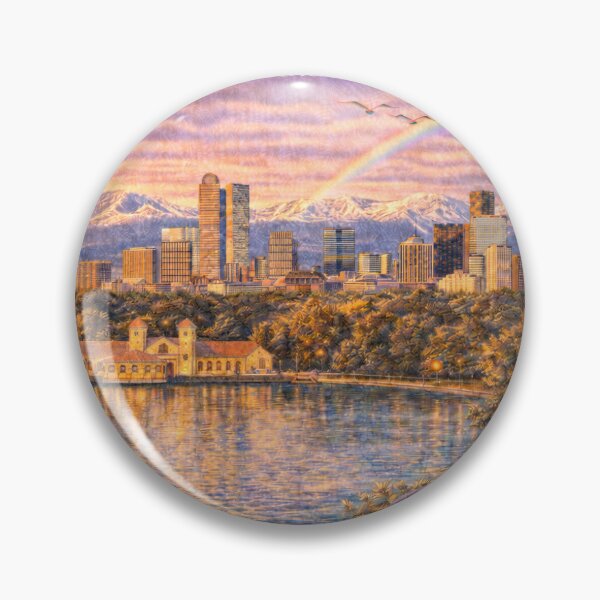 Artikelvorschau, Denver City Print entworfen und verkauft von VicRacDesigns.