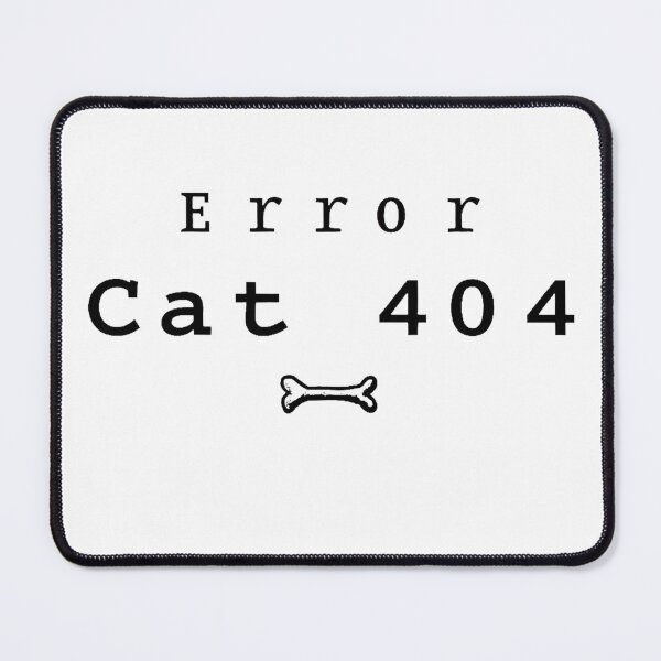 Item preview, Error Cat 404 – Funny Programmer Cats design for Developers & Coders designed and sold by FeelFreeStore.