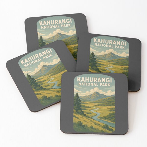 Item preview, New Zealand National Parks Art: Kahurangi  designed and sold by PinUpPizzazz.