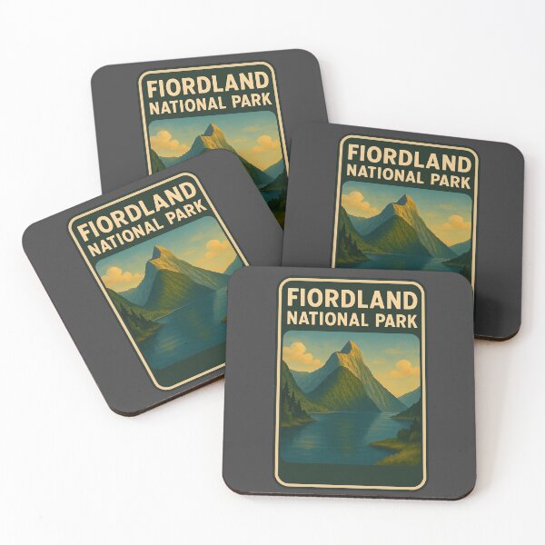 Item preview, New Zealand National Parks Art: Fiordland  designed and sold by PinUpPizzazz.