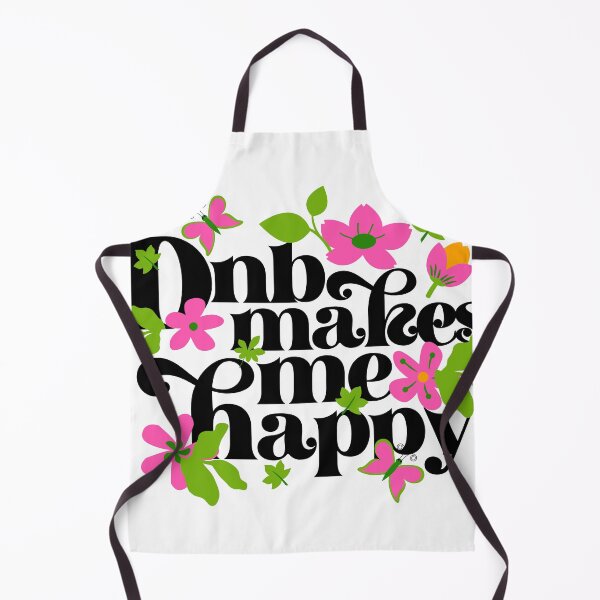 Item preview, DNB - Makes Me Happy (Black) designed and sold by Discothreadz.