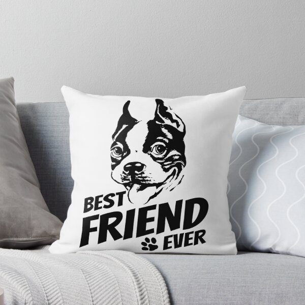 Item preview, Boston Terrier - best friend - dog owner designed and sold by Halfstone.