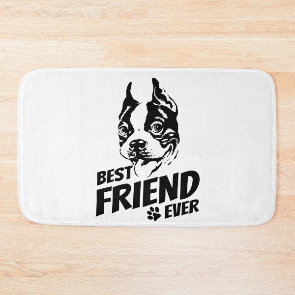 Item preview, Boston Terrier - best friend - dog owner designed and sold by Halfstone.