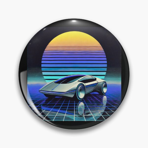 Item preview, retro concept car designed and sold by TEEJAMBOREE.