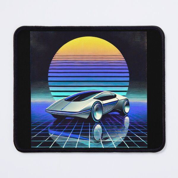 Item preview, retro concept car designed and sold by TEEJAMBOREE.