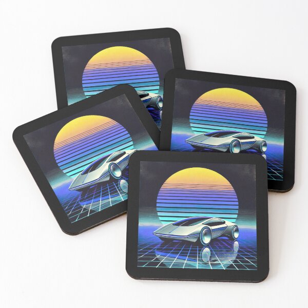 Item preview, retro concept car designed and sold by TEEJAMBOREE.