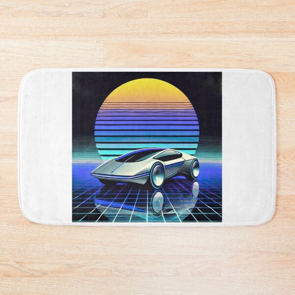 Item preview, retro concept car designed and sold by TEEJAMBOREE.
